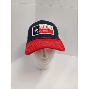 Bucees Black Hat Cap State Of Texas Flag Adjustable Mesh Trucker SnapBack